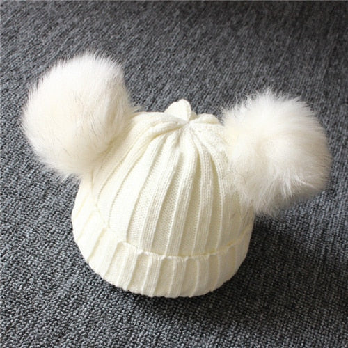 Winter Infant Newborn Wool Knitted Hat