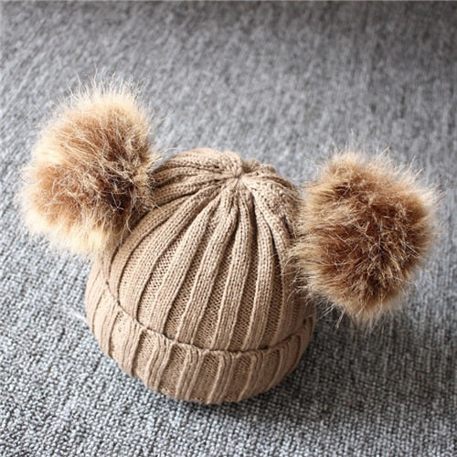 Winter Infant Newborn Wool Knitted Hat